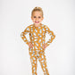 Burkie Baby Cookie Ghosts Bamboo Pajama Set