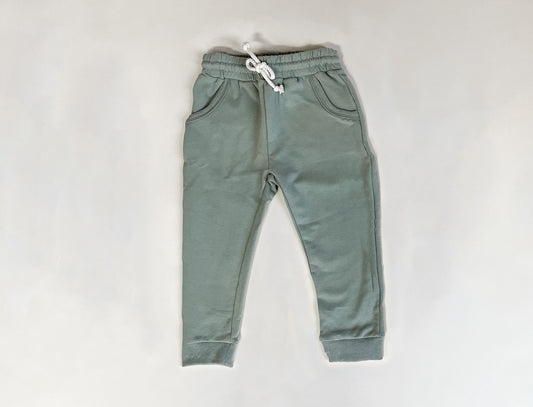 Burkie Baby French Terry Toddler Sweatpants - Artichoke