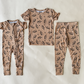 Kids Short Sleeve Bamboo Pajamas - Lightning Bolt